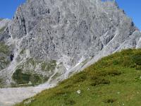 Alpenblumen und Seekopf